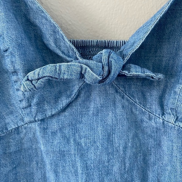 Old Navy | jean halter top. Medium - Picture 3 of 6
